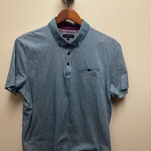 Ted Baker London Teal Polo Shirt